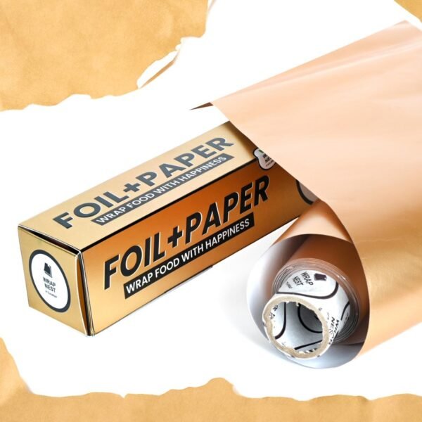 Foil + Paper Food Wrapping Roll-200 gms